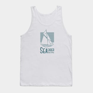 Sea Farer Old Style Blue Tank Top